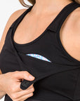Racerback Tank Black